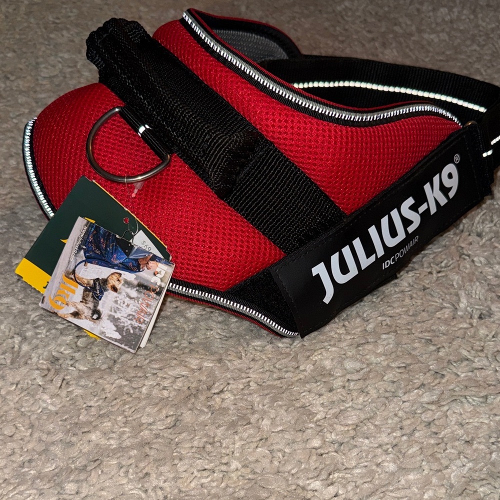 Julius-K9 Blue Dog Harness! New never used with Tags.